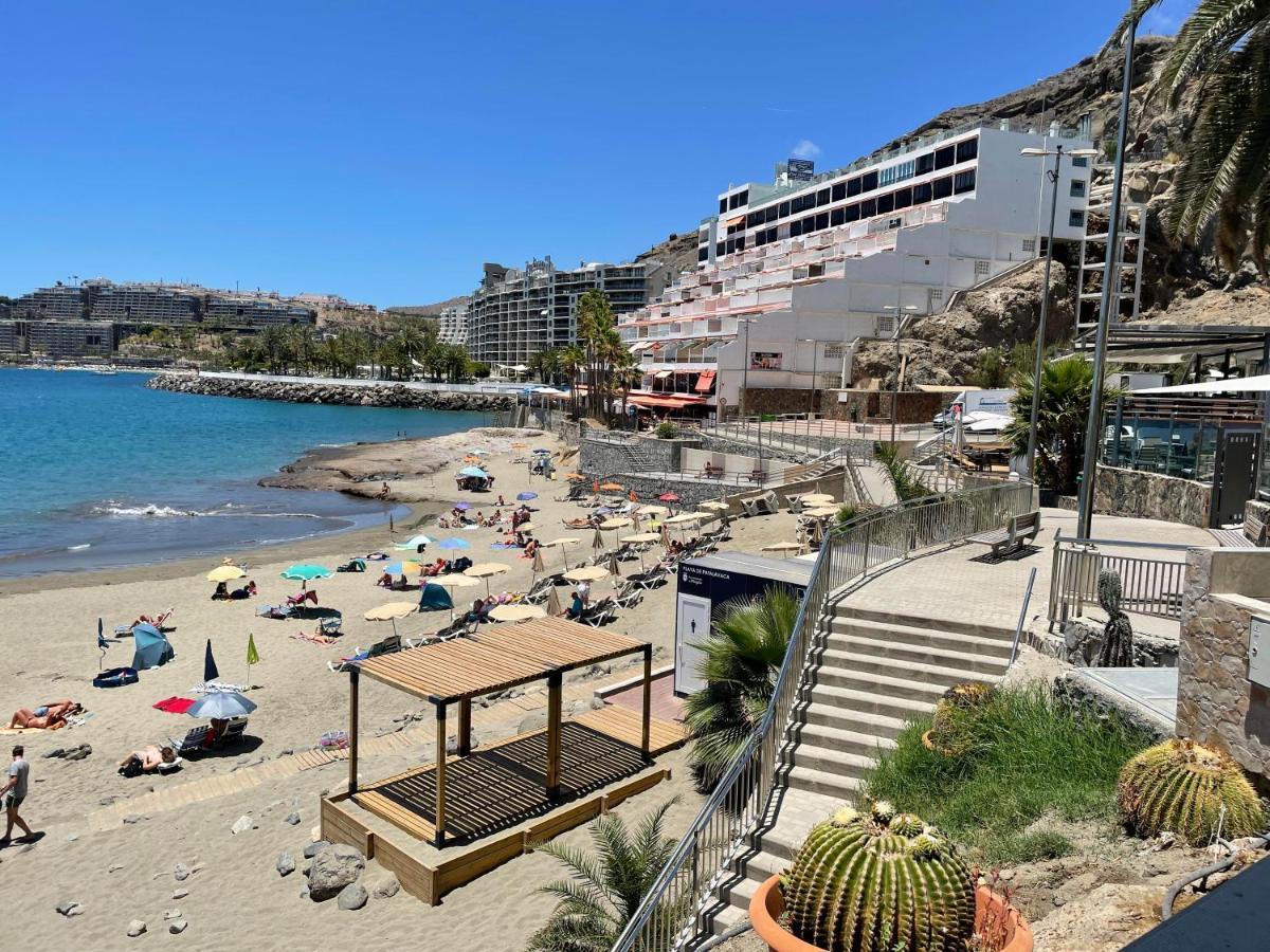 Studio In Top Lage Direkt Am Strand Arguineguin Екстериор снимка